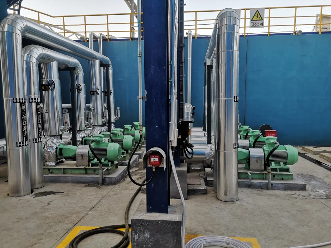 4p 15kw Non Clogging Land Based Submersible Sewage Pump for Wastewater Treatment