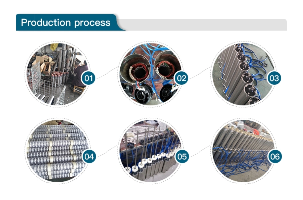 4skm 0.25kw-7.5kw Copper Wire 2inch 3inch 4inch 6inch Brass Ss Outlet Borehole Deep Well Borehole Electric Solar Centrifugal Submersible Jet Water Pump